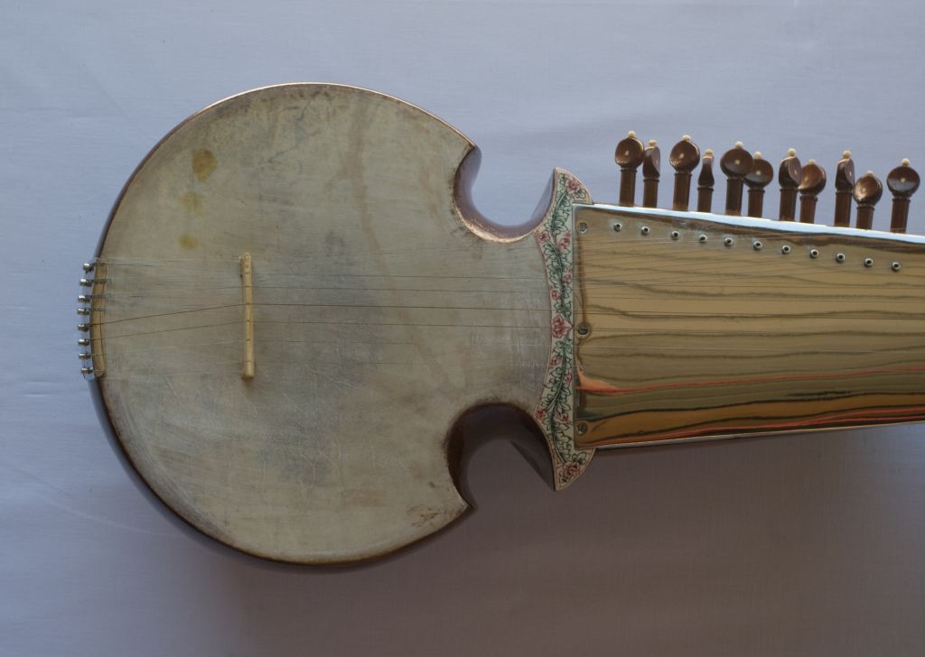 Sarod by Kartar Chand - photo by Luc de Gezelle.