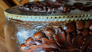 how to ship a sitar safely - broken tumba - tabli