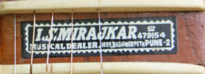 Mirajkar sitar