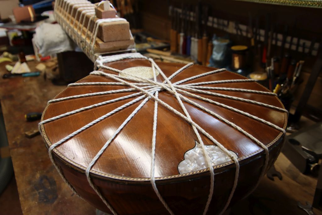 Dieter Zarnitz surbahar repair – Part 2 Dieter Zarnitz surbahar repair – Part 2